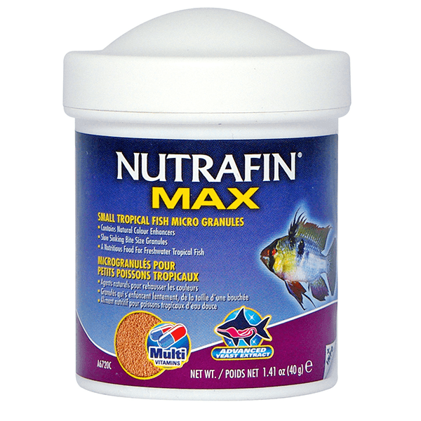 Nutrafin Max Small Tropical Fish Micro Granules - Pisces Pet Emporium