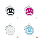 My Family Circle & Crown Pet ID Tag - Pisces Pet Emporium