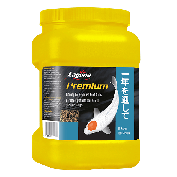 Laguna Premium All Season Diet Koi & Goldfish Floating Food Sticks - Pisces Pet Emporium