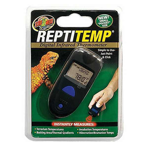 Zoo Med ReptiTemp Digital Infrared Thermometer - Pocket Size - Pisces Pet Emporium