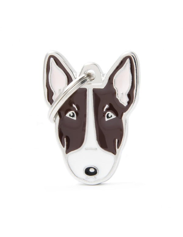 MyFamily Pet ID Tag - Bull Terrier Dog Tag | Pisces