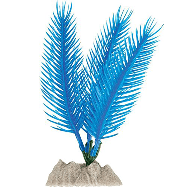 Tetra GloFish Small Blue Fluorescent Plant - Pisces Pet Emporium