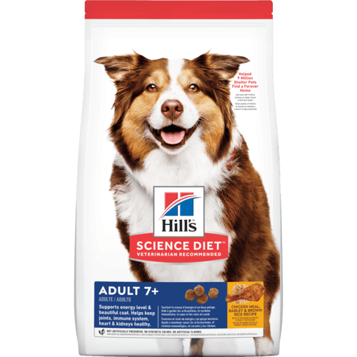 Science Diet Adult 7+ Dog Food Chicken, Rice & Barley Recipe - Pisces Pet Emporium