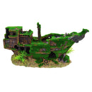 Underwater Treasures Mossy Shipwreck - Pisces Pet Emporium
