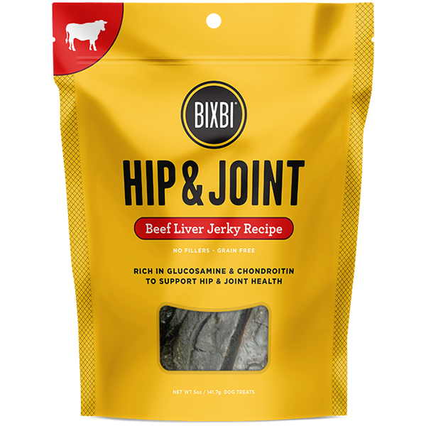 Bixbi Hip & Joint Beef Liver Jerky - Pisces Pet Emporium