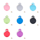 My Family Small Circle Aluminum Pet ID Tag - Pisces Pet Emporium