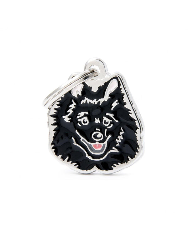MyFamily Pet ID Tag - Italian Spitz Dog Tag | Pisces