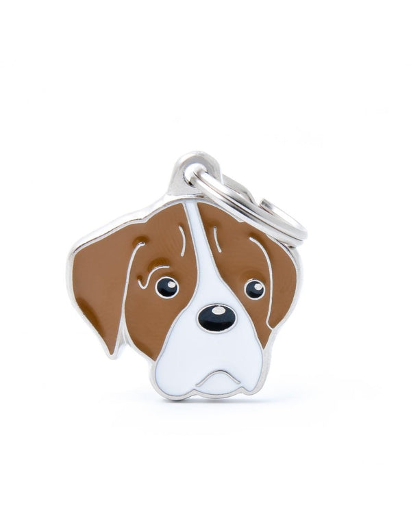 MyFamily Pet ID Tag - Boxer Dog Tag | Pisces