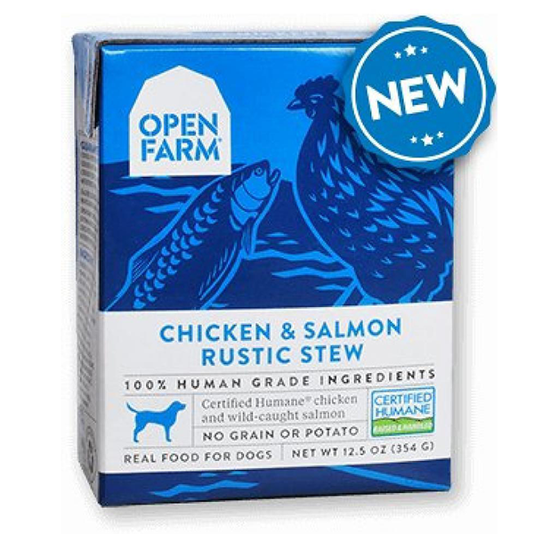 Open Farm Chicken & Salmon Rustic Stew 354 g | Pisces Pets 