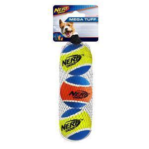 Nerf Dog Mega Strength Balls 3 Pack Small - Pisces Pet Emporium