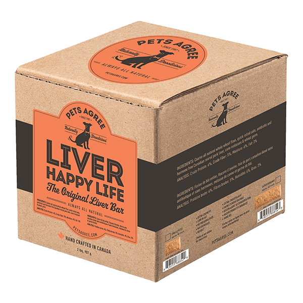 Pets Agree Liver Happy Life Treat Bars - Pisces Pet Emporium