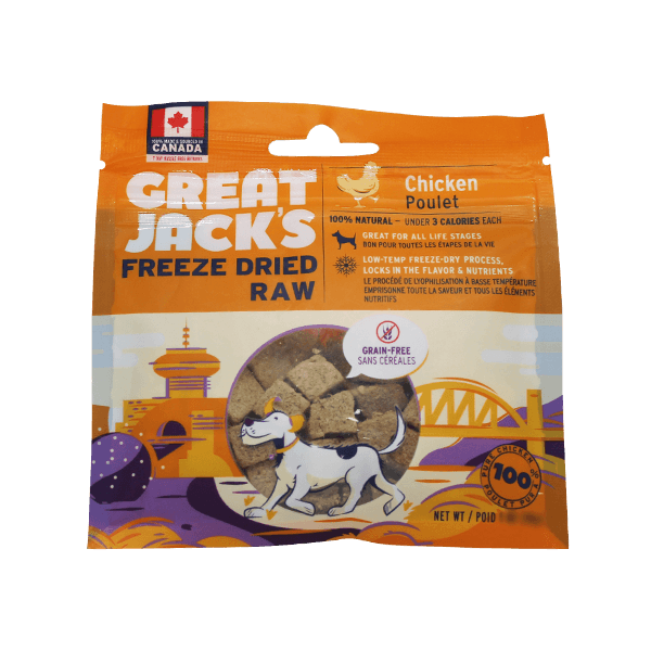 Great Jack's Freeze Dried Raw Chicken - Pisces Pet Emporium