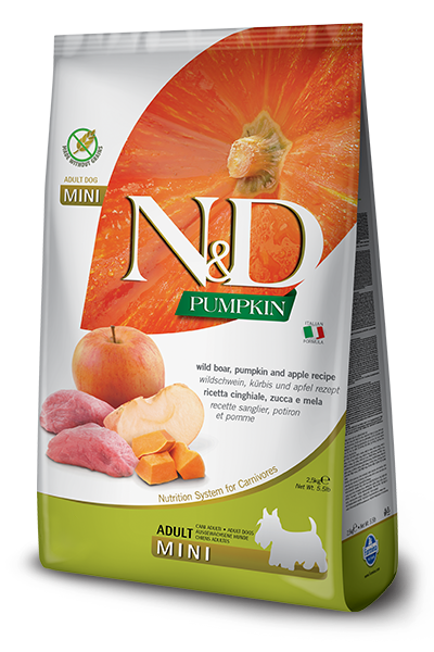Farmina N&D Dog Food - Boar Pumpkin & Apple Mini - Pisces Pet Emporium