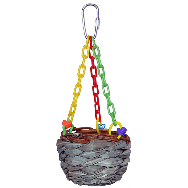 Super Bird Hanging Treat Basket - Pisces Pet Emporium