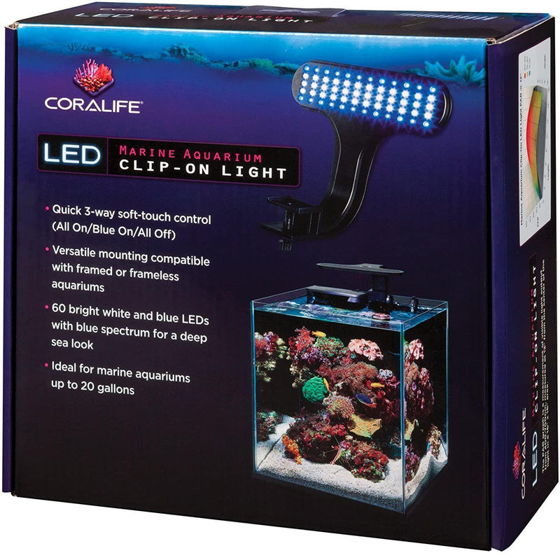 Coralife Marine Aquarium Clip-On LED - Pisces Pet Emporium