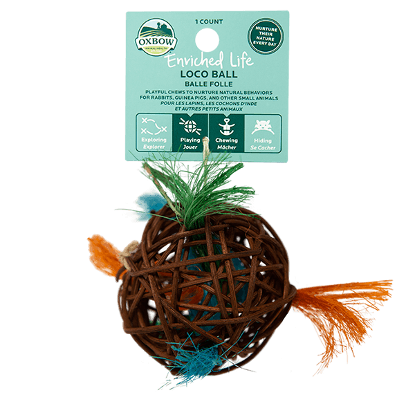 Oxbow Enriched Life Loco Ball - Pisces Pet Emporium