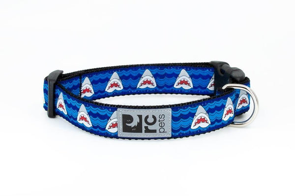RC Pets Shark Attack Clip Collar - Available in 4 Sizes - Pisces Pet Emporium