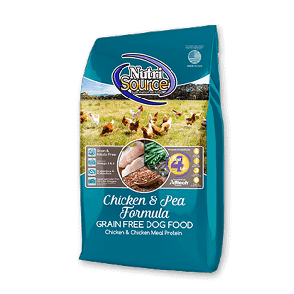 NutriSource Chicken & Pea Grain Free Dog Food - Pisces Pet Emporium