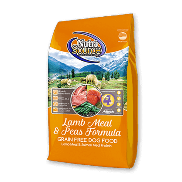 NutriSource Lamb Meal & Pea Grain Free Dog Food - Pisces Pet Emporium