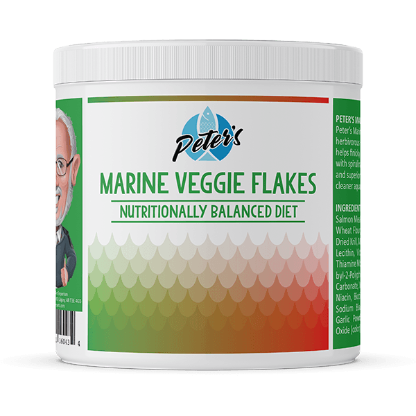 Peter's Marine Veggie Flakes - Available in 2 Sizes - Pisces Pet Emporium