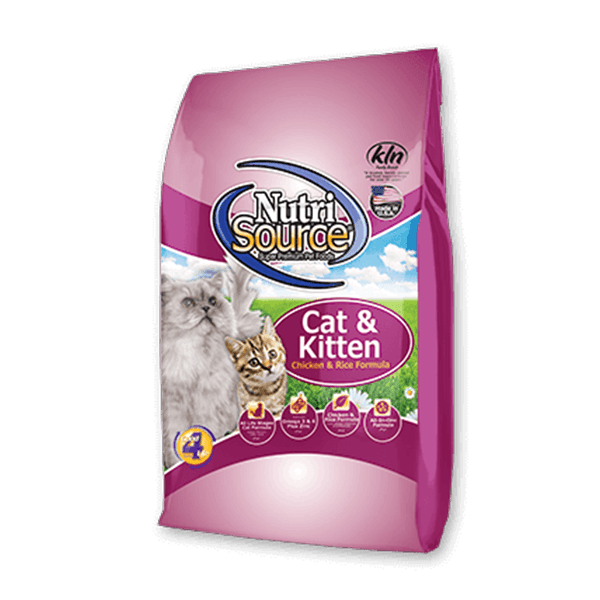 NutriSource Chicken & Rice Cat & Kitten Food - Pisces Pet Emporium