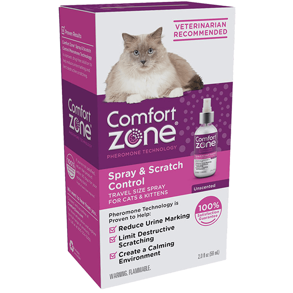 Comfort Zone Spray & Scratch Control Spray for Cats & Kittens - Pisces Pet Emporium