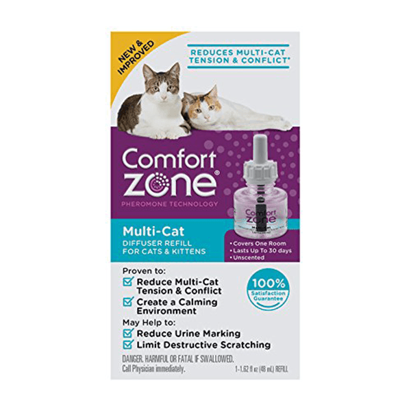 Comfort Zone Multi-Cat Diffuser Refill for Cats & Kittens - Pisces Pet Emporium