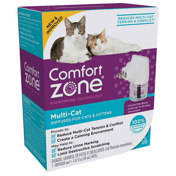 Comfort Zone Multi-Cat Diffuser for Cats & Kittens - Pisces Pet Emporium