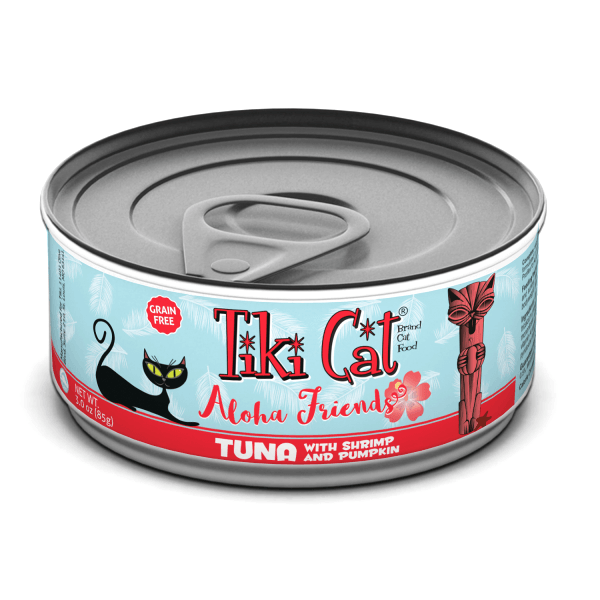 Tiki Cat Aloha Friends Tuna with Shrimp & Pumpkin - 85g - Pisces Pet Emporium