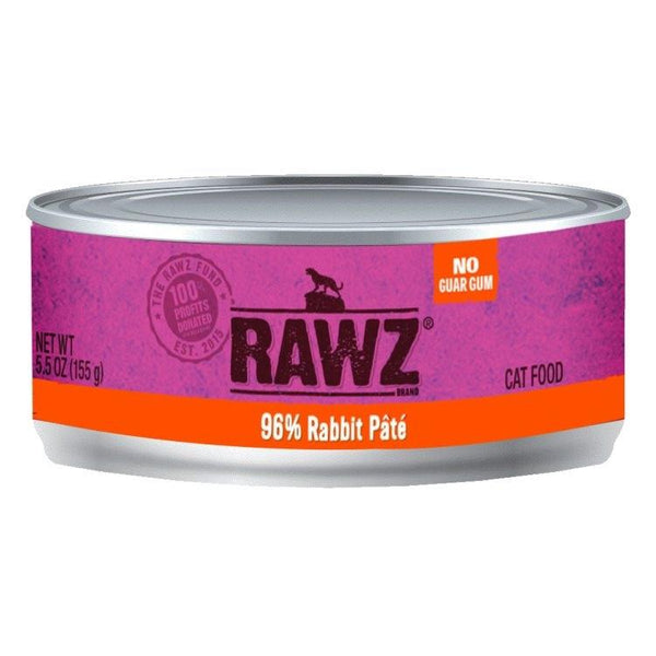 Rawz 96% Rabbit Pate Cat Food | Pisces