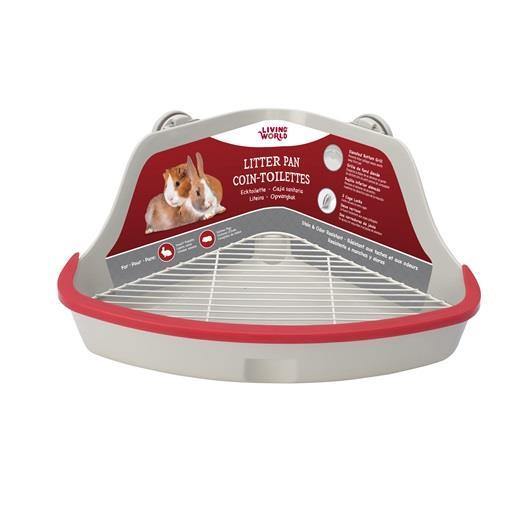 Living World Litter Pan - Grey - Pisces Pet Emporium