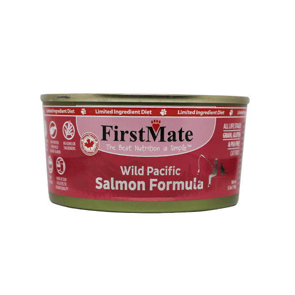 First Mate Limited Ingredient Wild Pacific Salmon Formula - 156 g - Pisces Pet Emporium