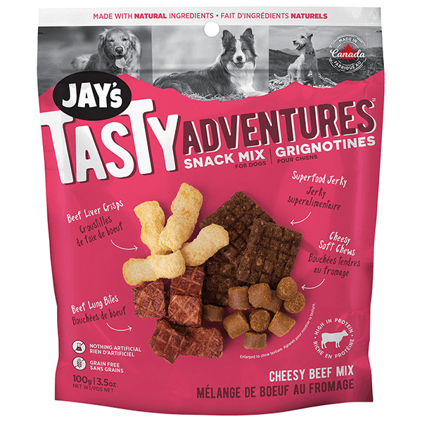 Jay's Tasty Adventures Snack Mix - Cheesy Beef Mix - Pisces Pet Emporium