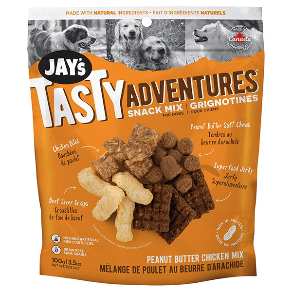 Jay's Tasty Adventures Snack Mix - Peanut Butter Chicken Mix - Pisces Pet Emporium