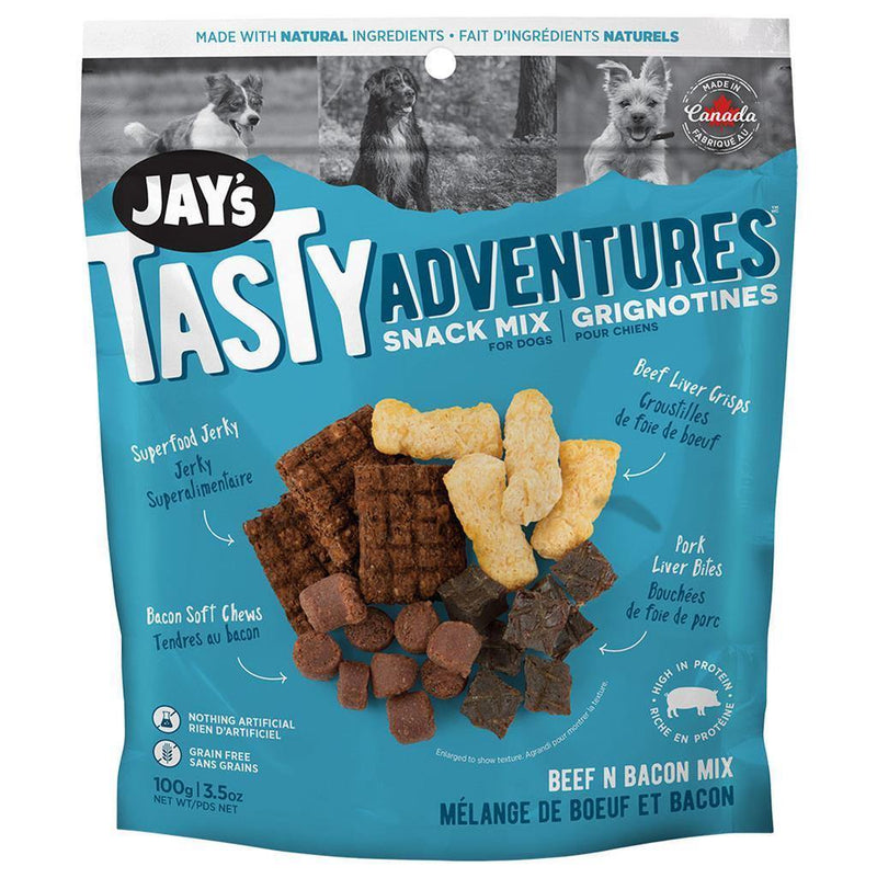 Jay's Tasty Adventures Snack Mix - Beef & Bacon - Pisces Pet Emporium