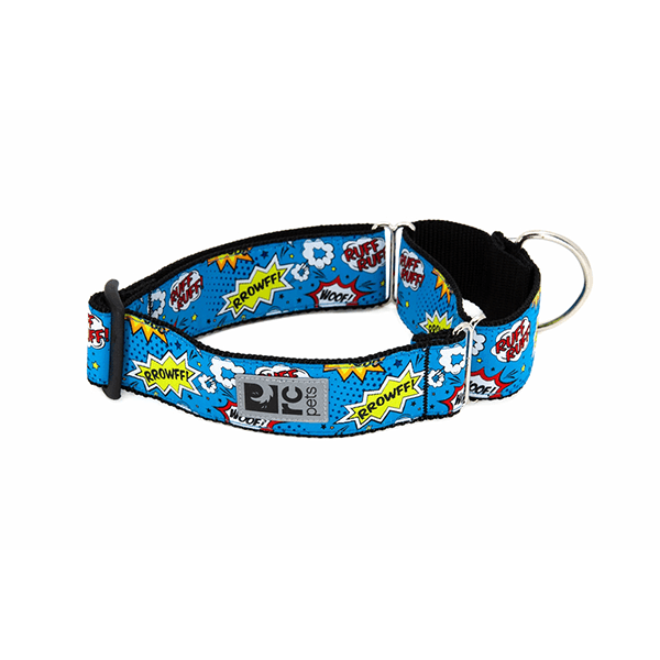 RC Pets Comic Sounds All Webbing Training Collar - Available in 3 Sizes - Pisces Pet Emporium