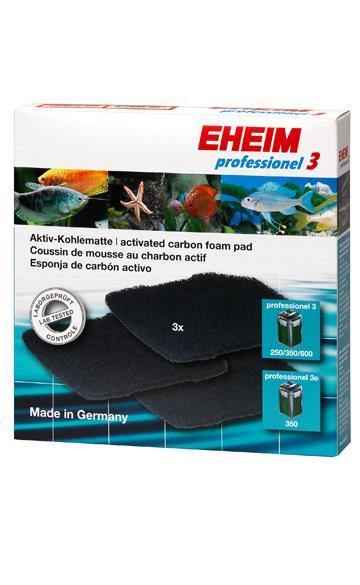 Eheim Carbon Filter Pads Professional 3 250/350/600/3E 350 - 3-Pack - Pisces Pet Emporium