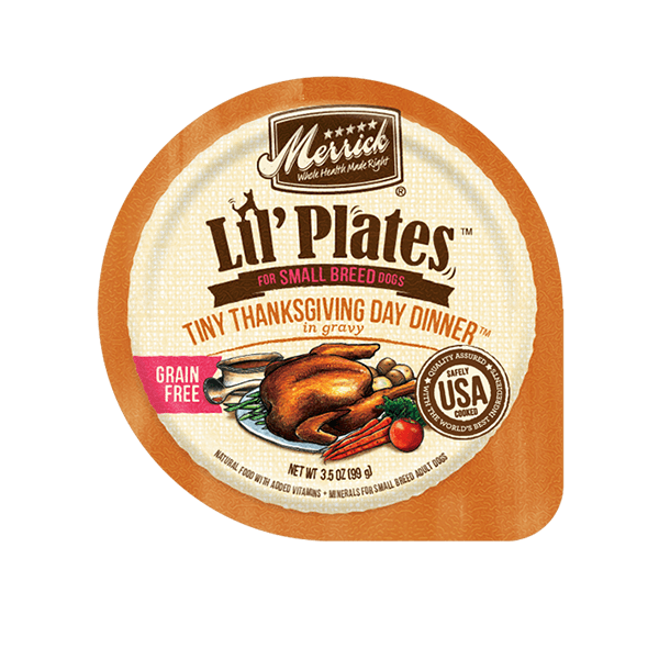 Merrick Lil' Plates Grain Free Tiny Thanksgiving Day Dinner - Pisces Pet Emporium