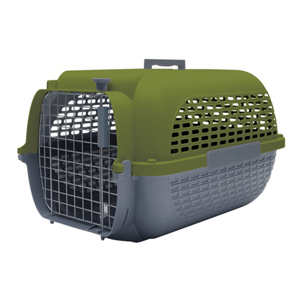 Dogit Voyageur Carrier - Khaki/Charcoal - Pisces Pet Emporium