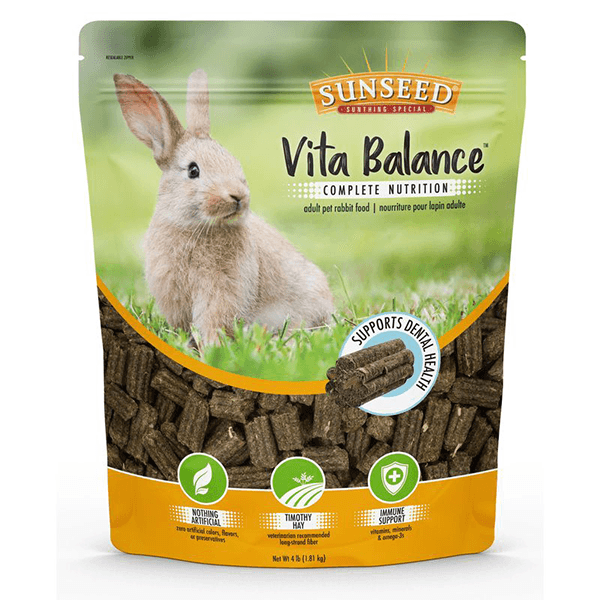 Sunseed Vita Balance Adult Rabbit Food - 1.81 kg - Pisces Pet Emporium
