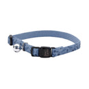 New Earth Soy Breakaway Collar - Slate w/ Fish - Pisces Pet Emporium