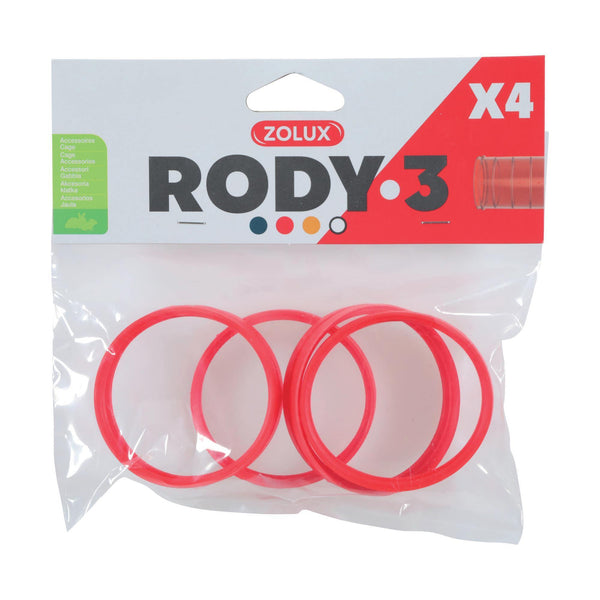 Rody3 Grenadine Connector Rings - 4-Pack - Pisces Pet Emporium