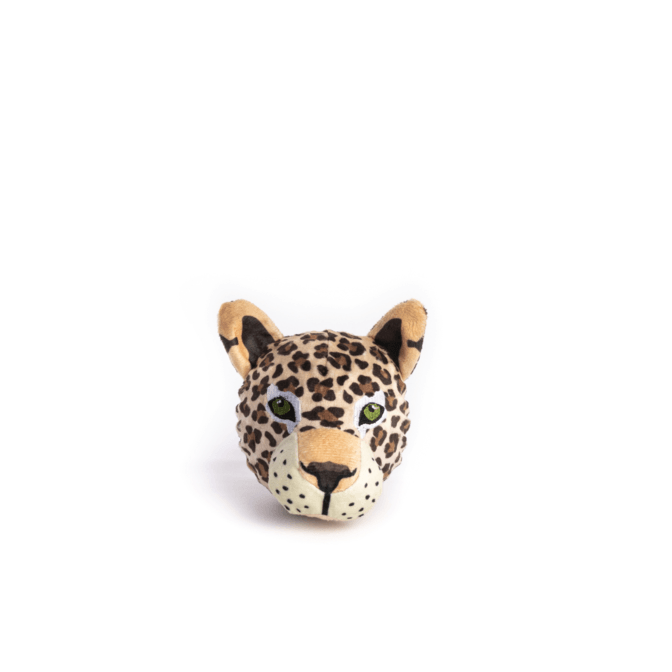 Fabdog Faball Squeak Toy - Leopard - Pisces Pet Emporium