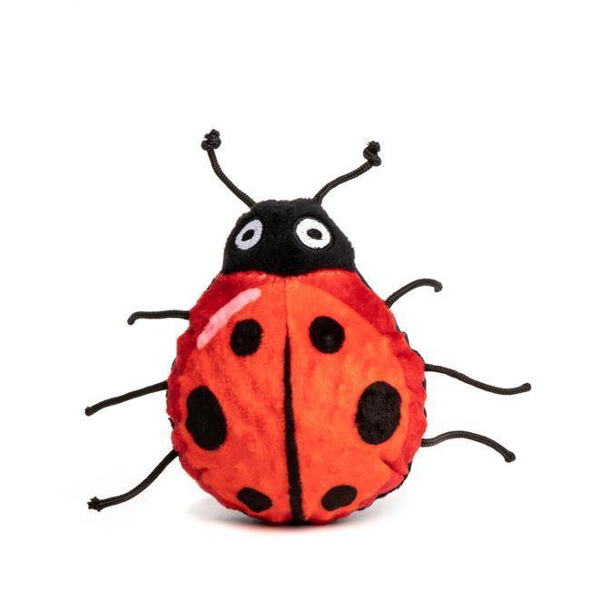 Fabdog Faball Squeak Toy - Lady Bug - Pisces Pet Emporium