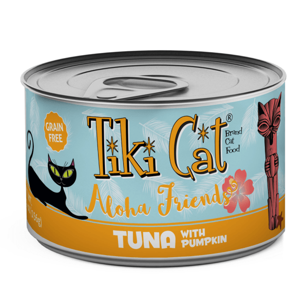 Tiki Cat Aloha Friends Tuna with Pumpkin - 156 g - Pisces Pet Emporium