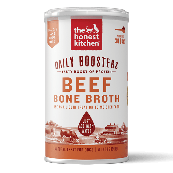 Honest Kitchen Instant Bone Broth Beef & Turmeric - 102 g - Pisces Pet Emporium