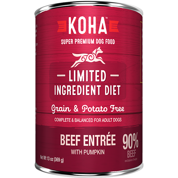 Koha Dog Limited Ingredient Beef Entree - 369 g - Pisces Pet Emporium