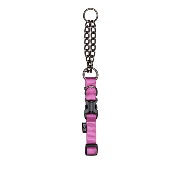 Zeus Fuchsia Martingale Collar - Available in 3 Sizes - Pisces Pet Emporium