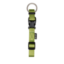 Zeus Olive Adjustable Nylon Collar - Available in 4 Sizes - Pisces Pet Emporium