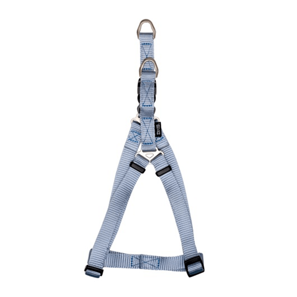 Zeus Baby Blue Nylon Step-In Harness - Available in 2 Sizes - Pisces Pet Emporium